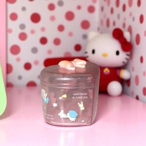 Vintage 1976 Sanrio Little Twin Stars Heart Shaped Trinket Box‎ Made In Japan